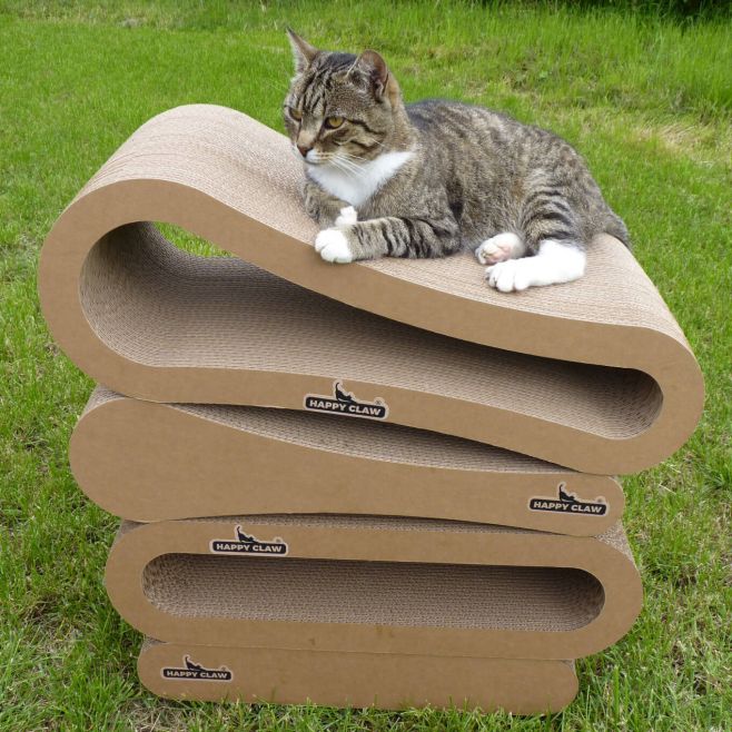 🐾 Představujeme naši nejnovější kolekci kartonových škrabadel – HappyClaw Ellipse a Drop! 🏡✨ Ideální místa pro relaxaci,...